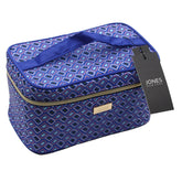 Jones NY -GEOMETRIC PATTERN NYLON TRAIN CASE